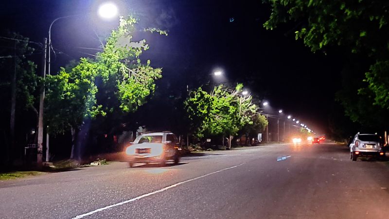 Nuevas luces LED en avenidas San Martín y Moreno